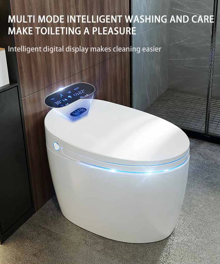 High Quality Wholesale Smart Toilet Tub Smart Toilet Sitting Branded Best Smart Intelligent Bidet Toilet