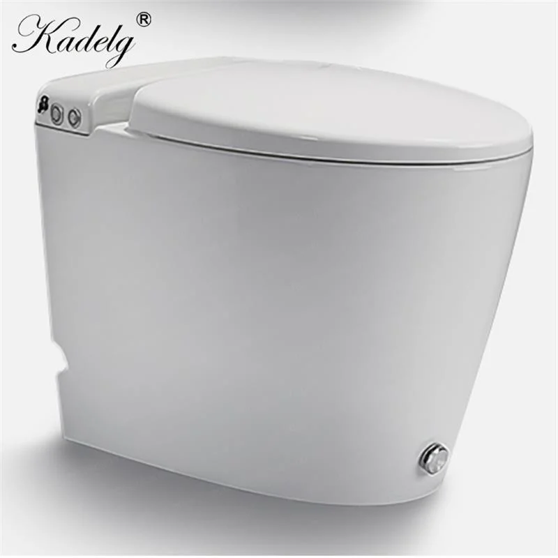 Pulse Solenoid Smart Intelligent Toilet Ceramic Automatic Toilet Without Water Tank