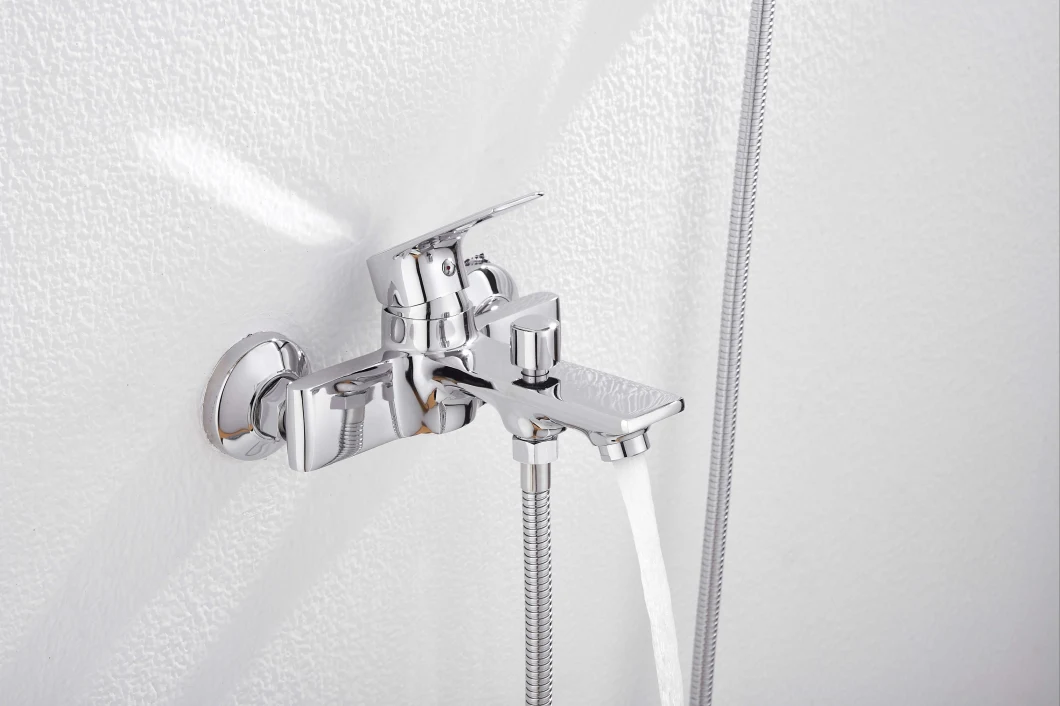 Huadiao Bathroom Hand Shower Bath Mixer Bathtub Faucet